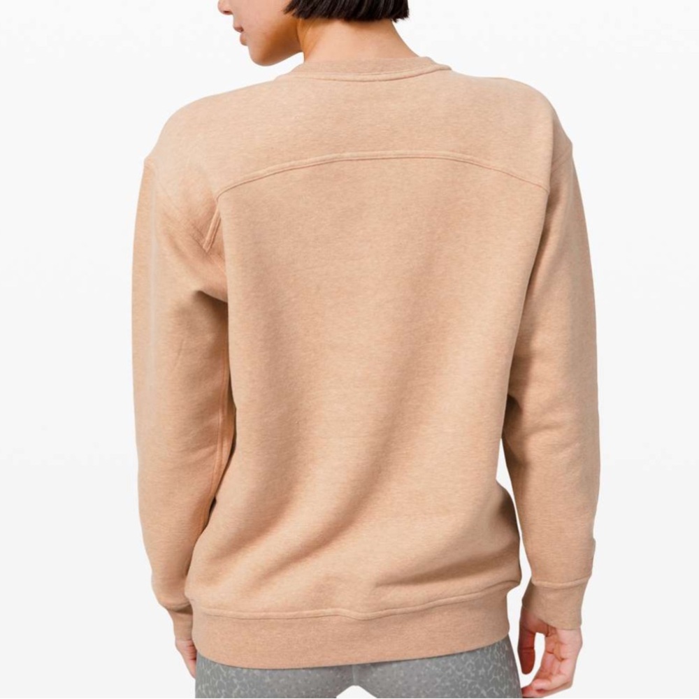 LULULEMON All Yours Crew *beige* - Picture 2 of 6